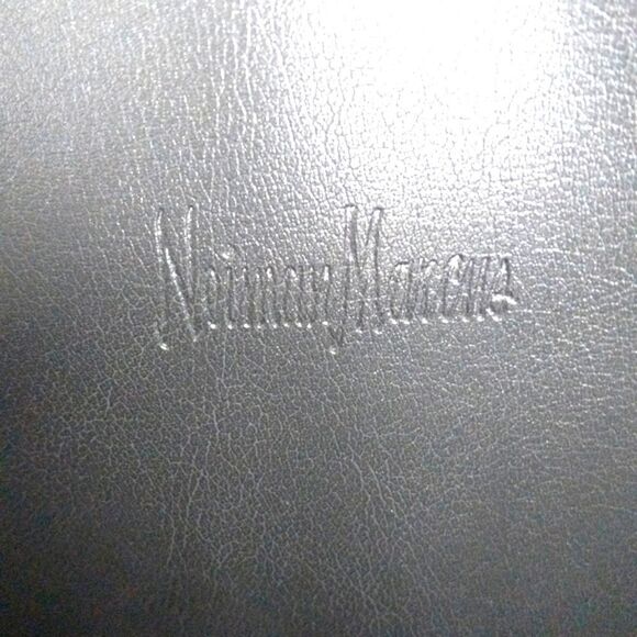 Neiman Marcus Shimmery Silver Tote - Picture 5 of 13